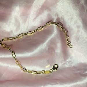 18k gold plated made in Italy bracelet